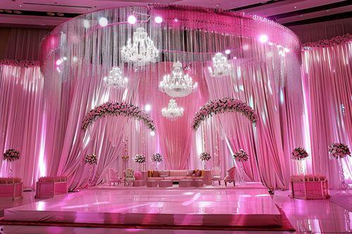 婚庆场景布置图片,浪漫场景布置赏析